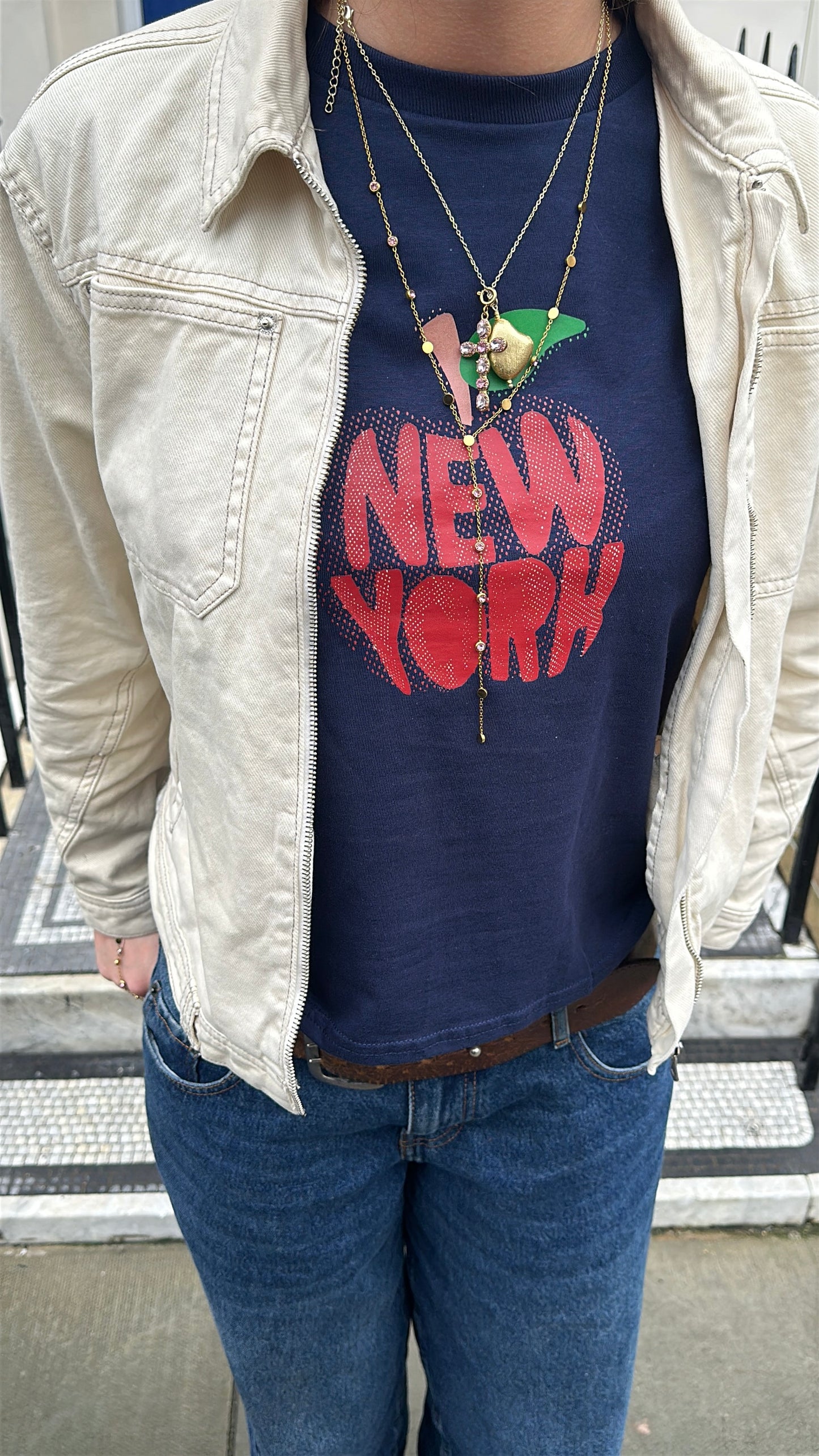 Navy New York Apple