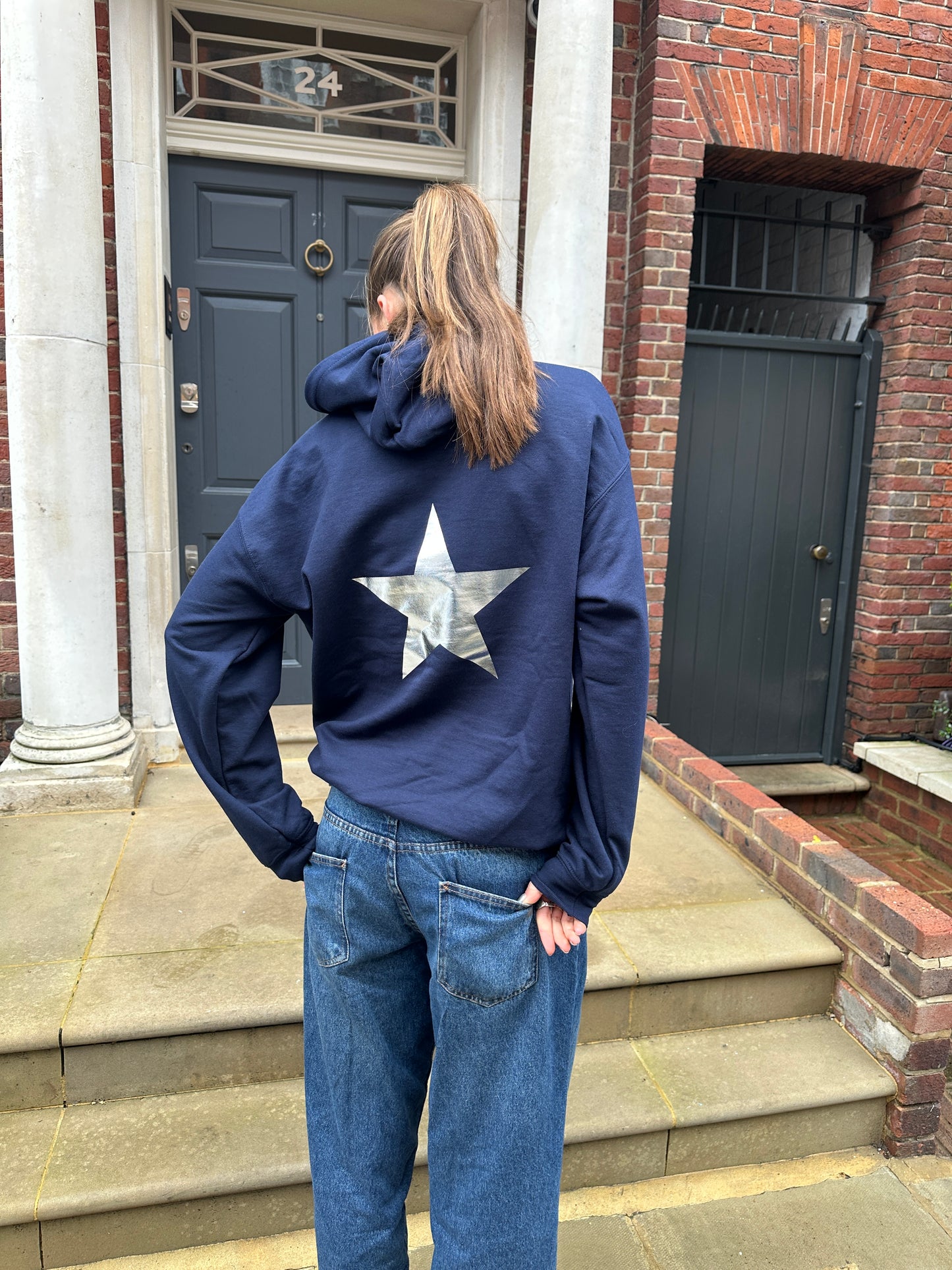 Metallic Star Hoodie