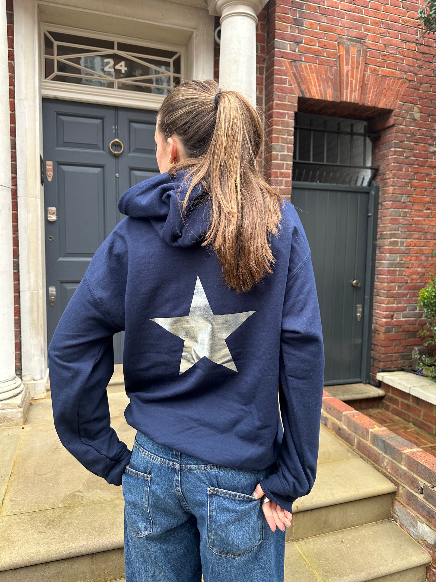Metallic Star Hoodie