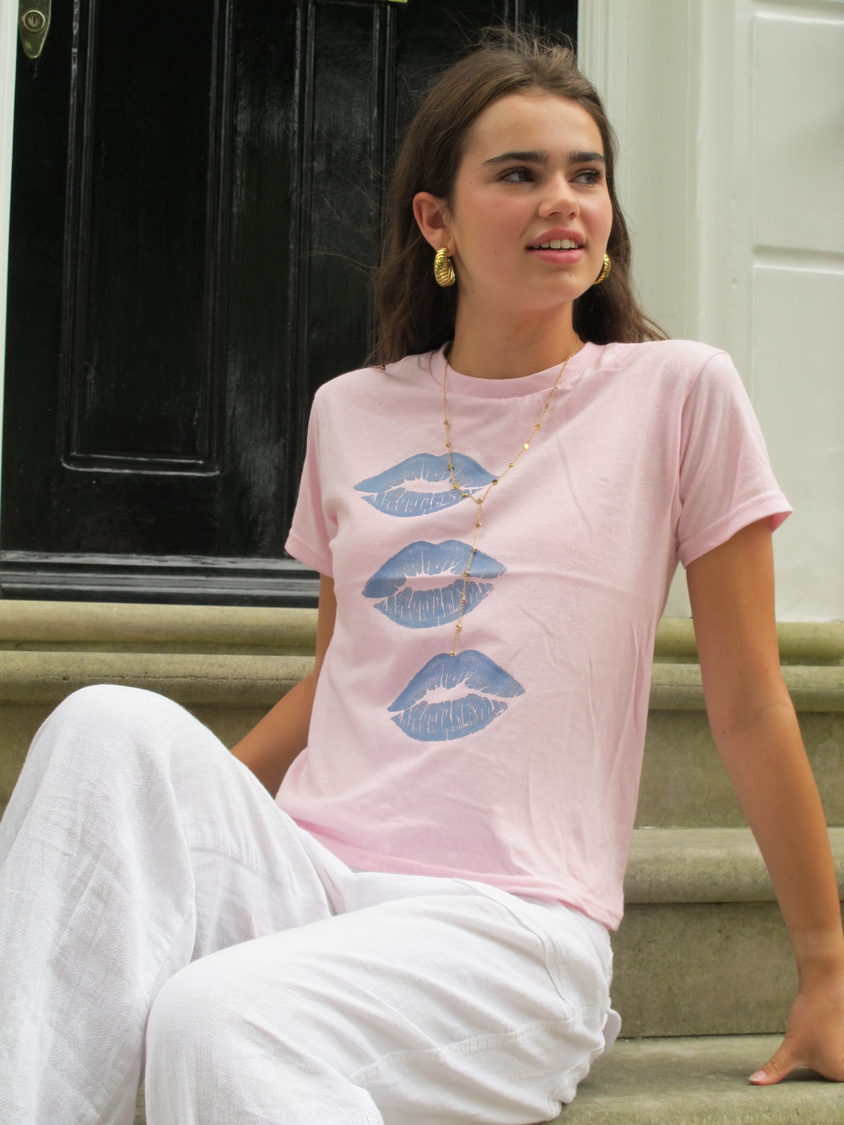 Pink Hot Lips Tee