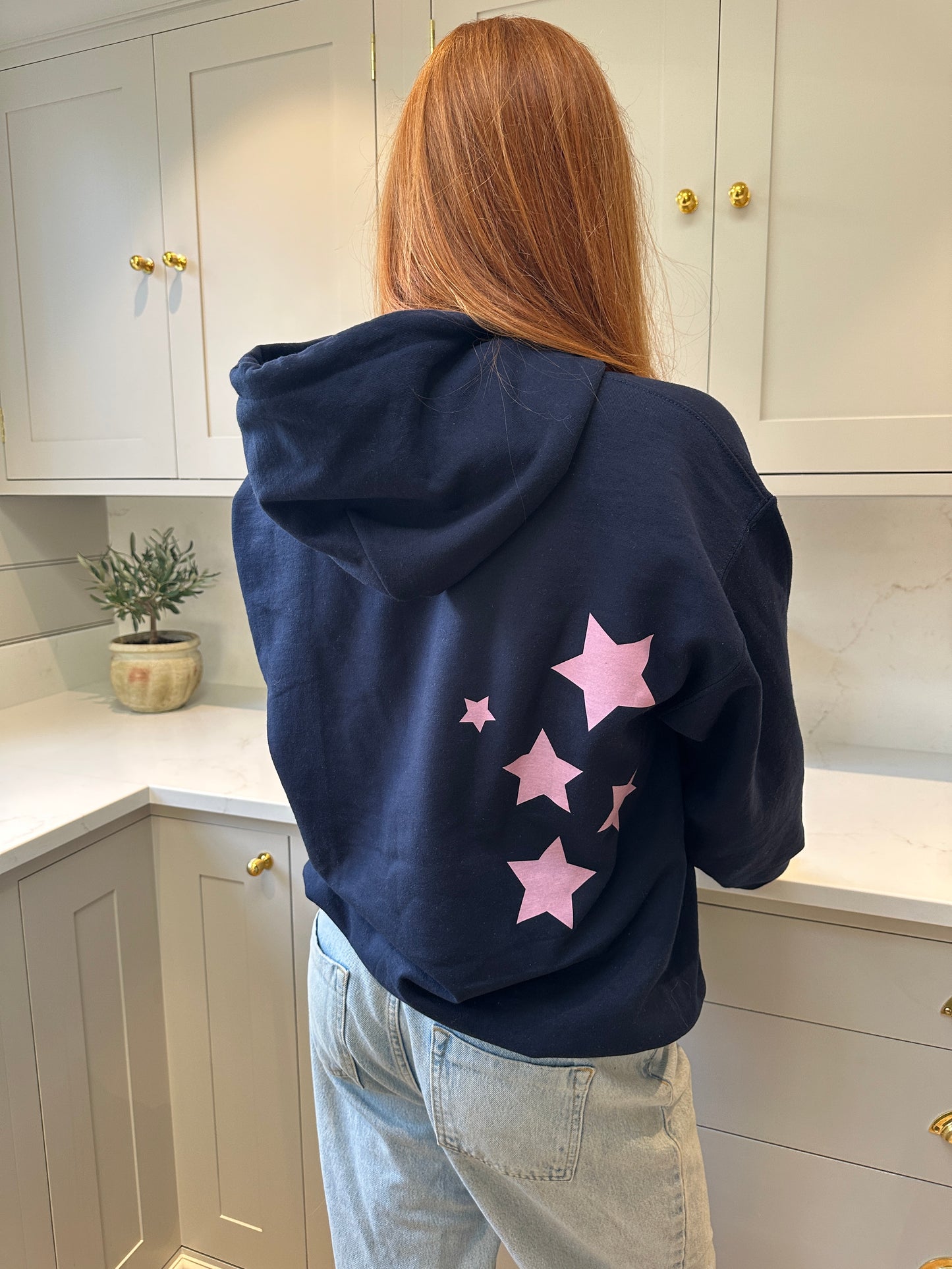 Pink Stargazing Hoodie