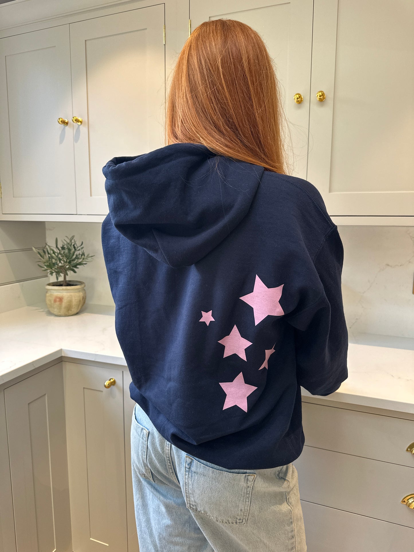 Pink Stargazing Hoodie