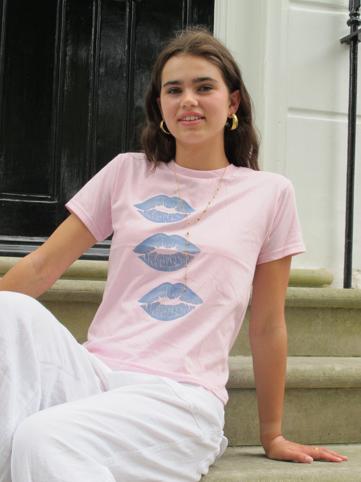 Pink Hot Lips Tee