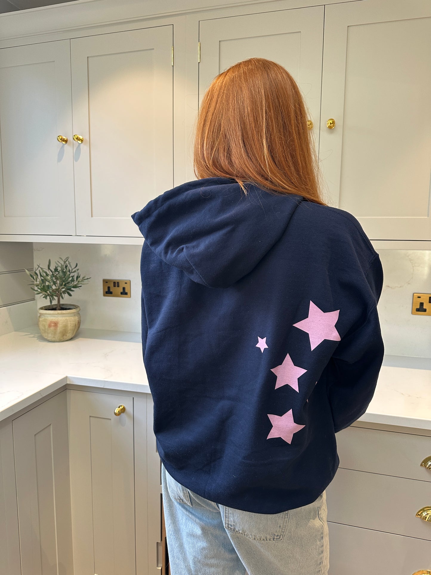 Pink Stargazing Hoodie