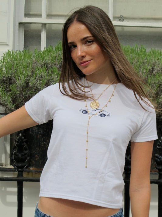 Embroidered Car tee