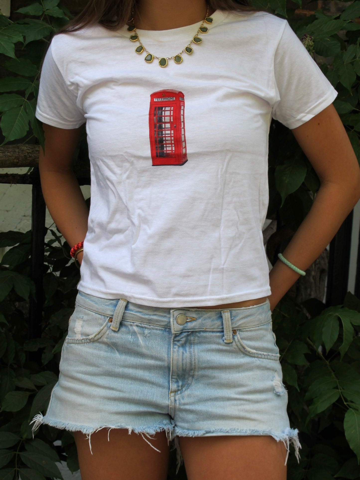 Telephone box tee