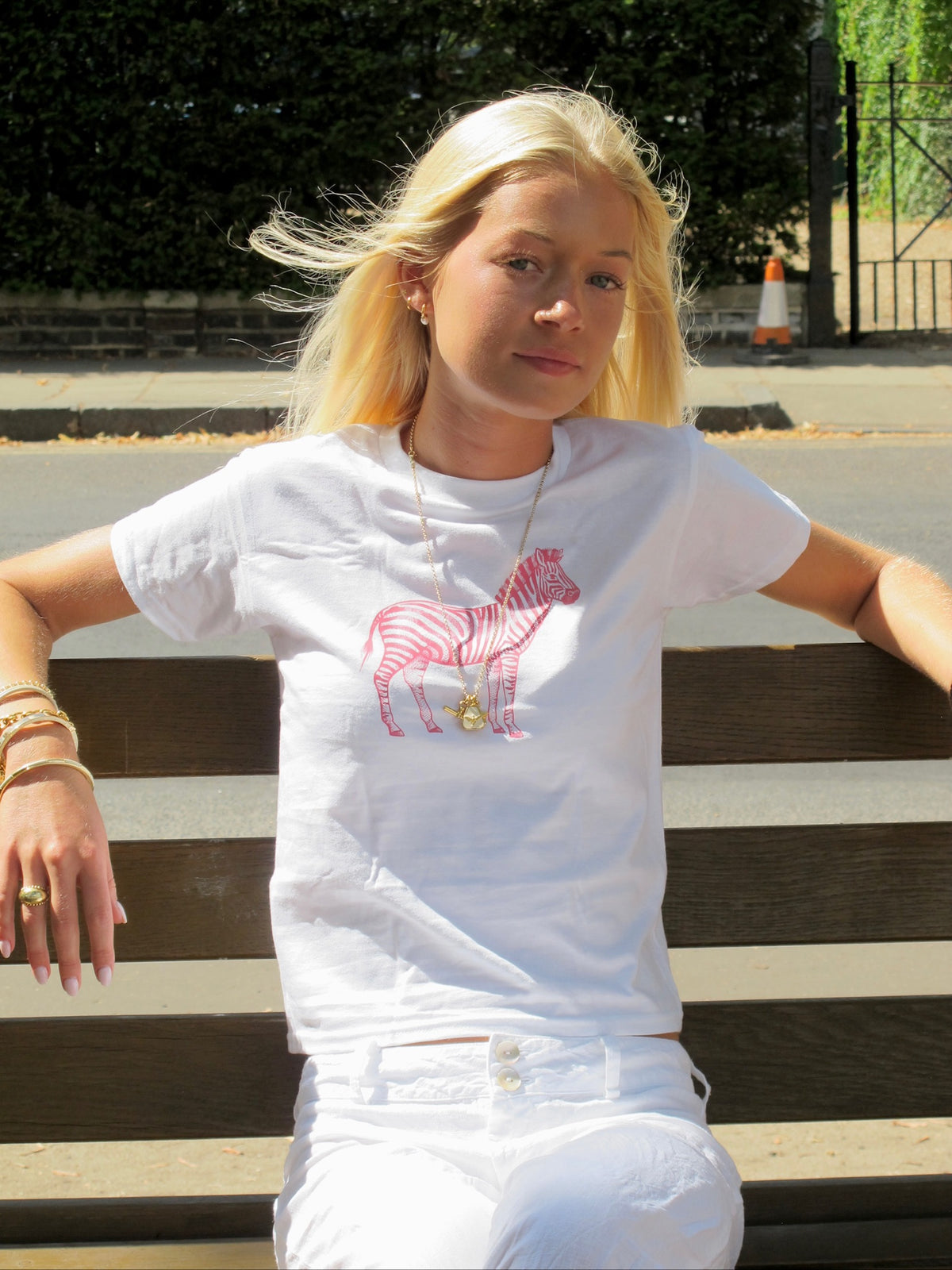 Pink Zebra Tee