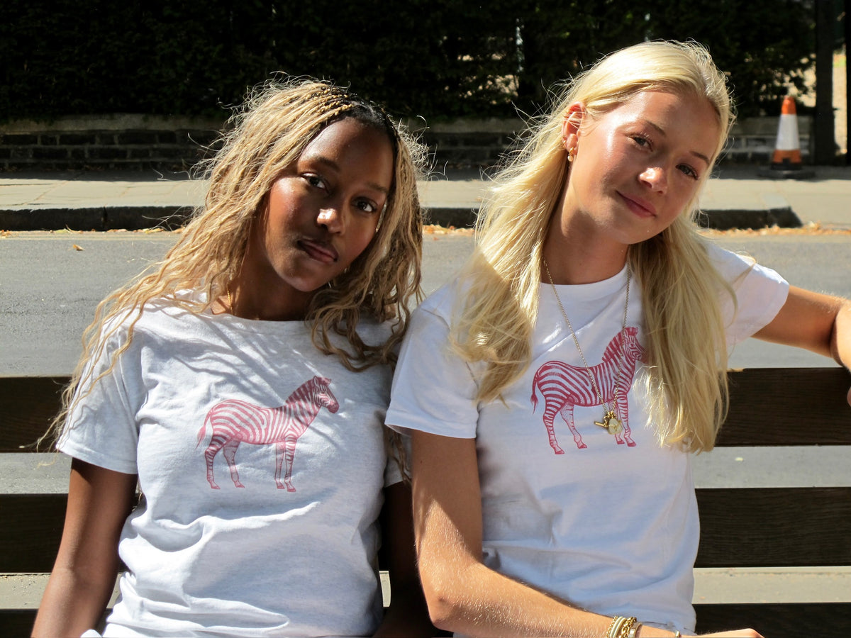 Pink Zebra Tee