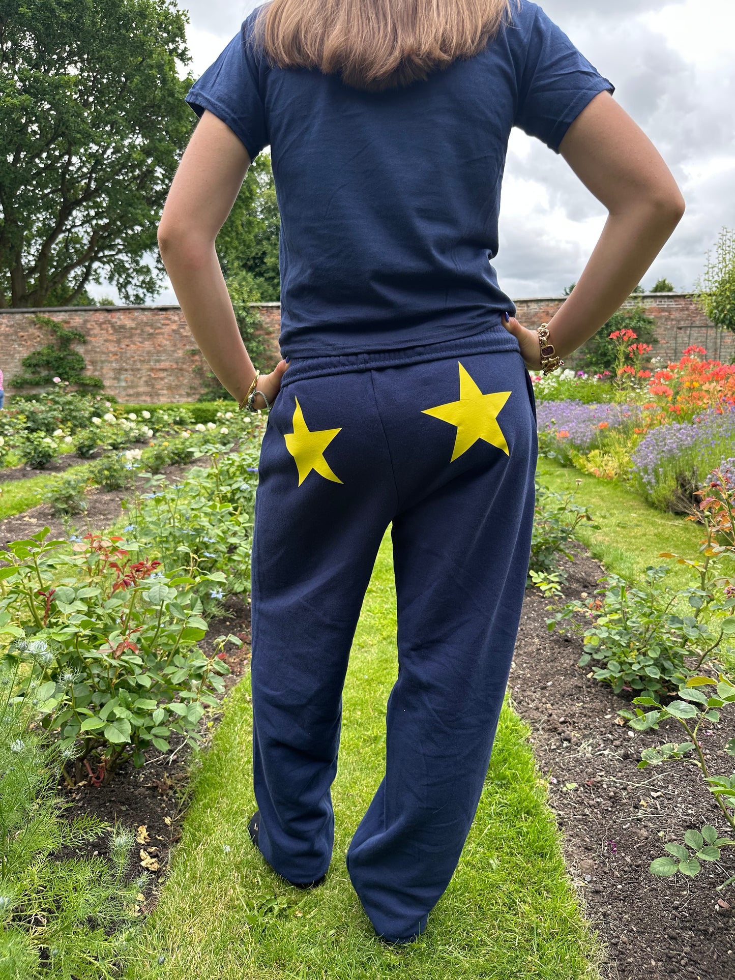 Yellow Star Trackies