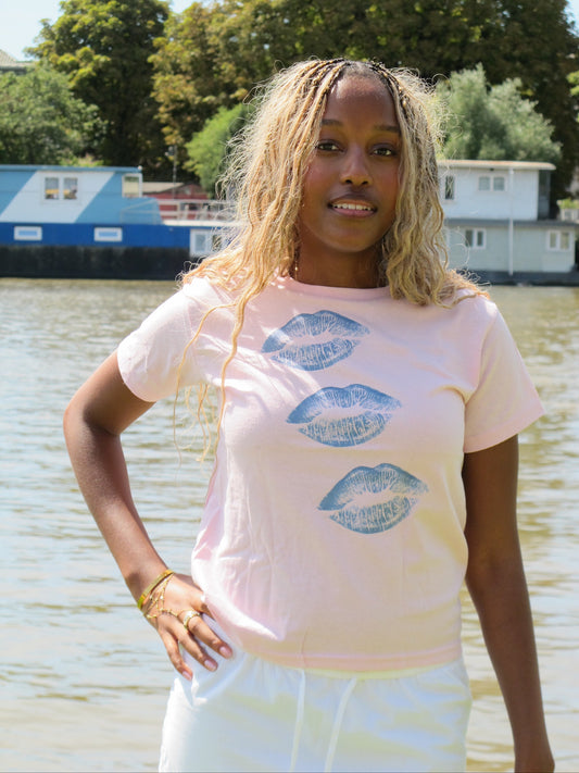 Pink Hot Lips Tee
